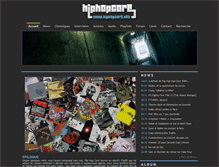 Tablet Screenshot of hiphopcore.net
